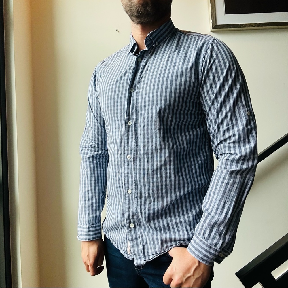 PENGUIN Slim Fit Button Up